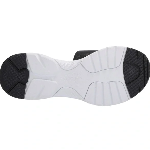 BRAND NEW Sam Edelman Circus Arial Black Leather Slide Sandal Size 7 - Picture 5 of 5